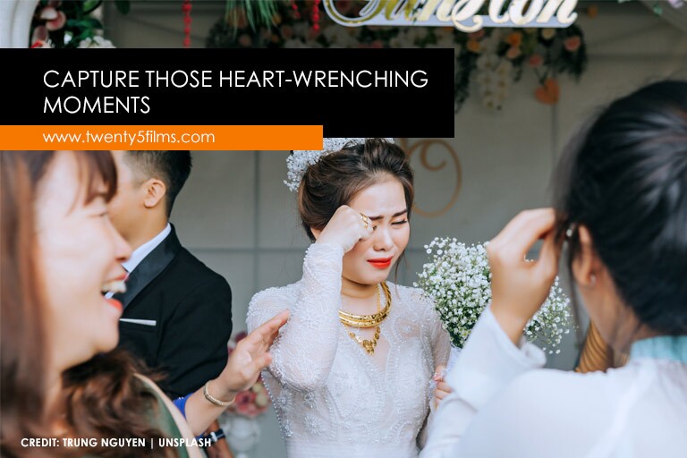 Capture those heart-wrenching moments